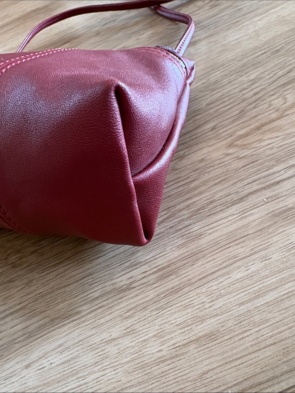 Preowned Longchamp leather purse - Picture 3 of 10
